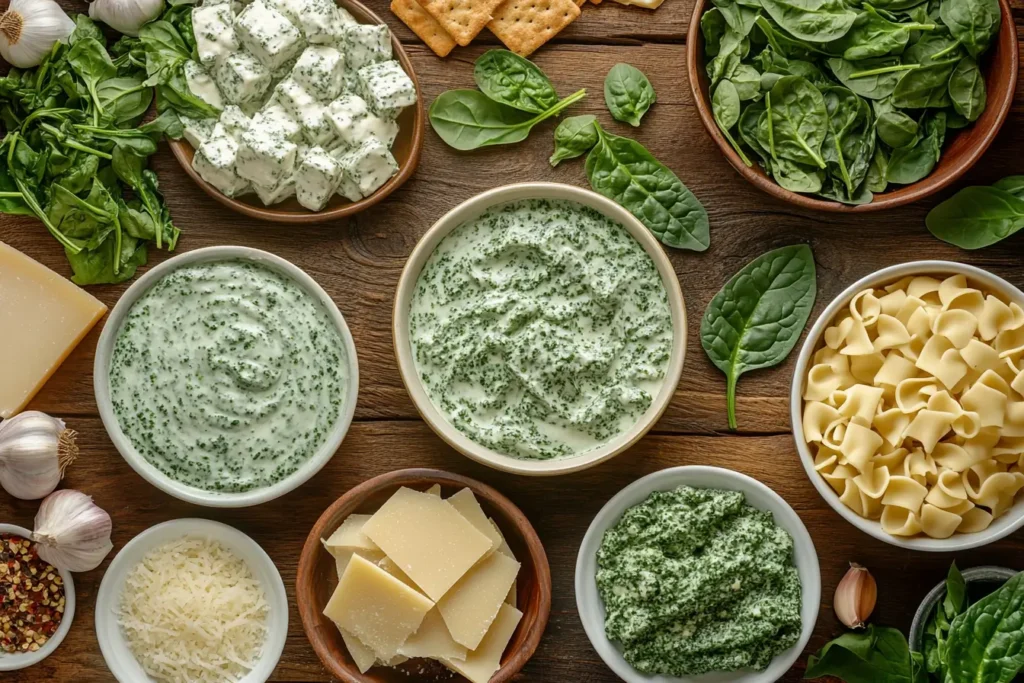 Frozen Spinach Recipes. A Collection of Healthy Dishes